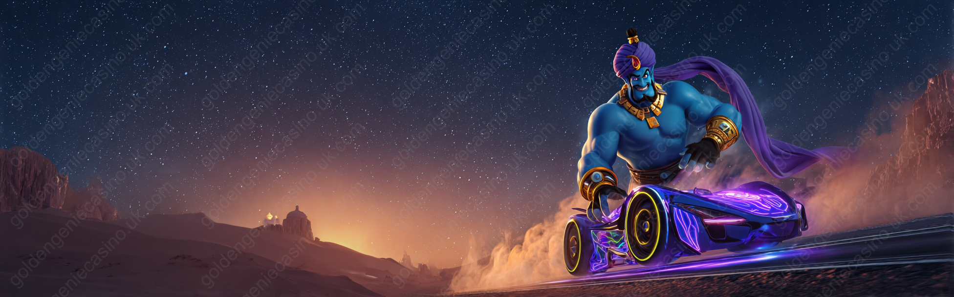 Genie Riches UK promotional banner